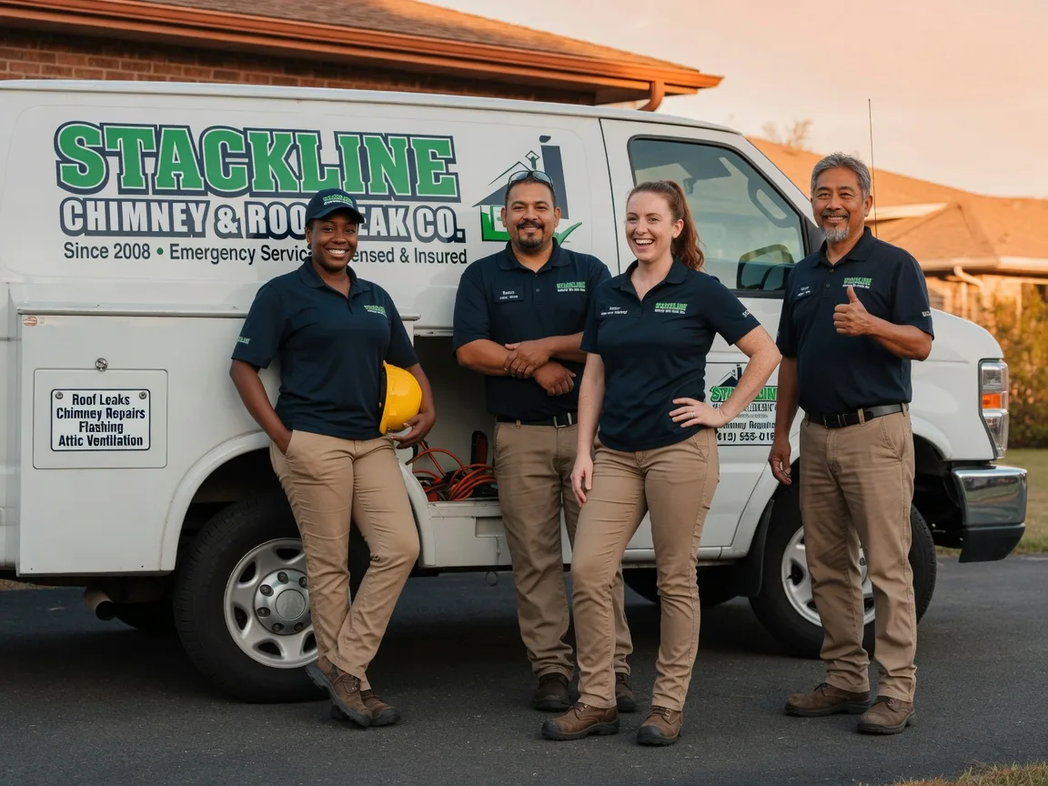 Chimney flashing repair company in Okreek, SD